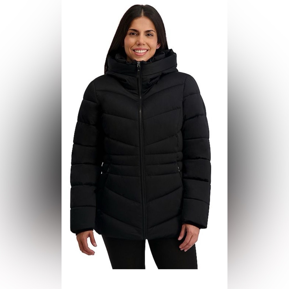 Women's Zero Xposure Down-filled Ski coat with hidden hood